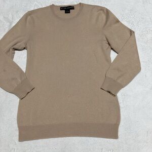 Ralph Lauren  Black Label Collection Women’s Tan Cashmere.
